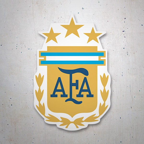 Pegatinas: Argentina - Escudo de Fútbol