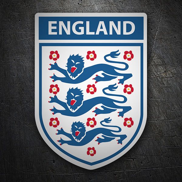 Pegatinas: Inglaterra - Escudo de Fútbol