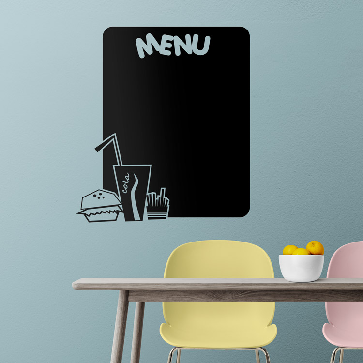 Vinilos Decorativos: Happy Menu