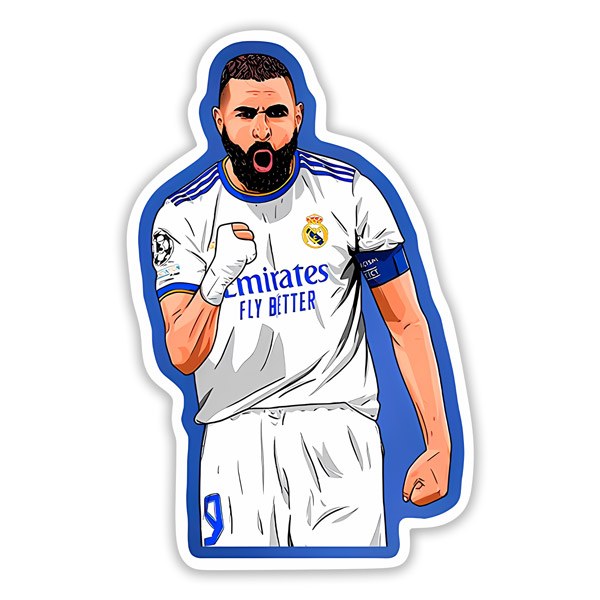 Pegatinas: Benzema