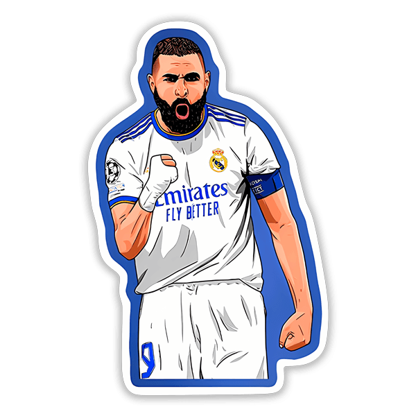 Pegatinas: Benzema