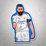 Pegatinas: Benzema 3