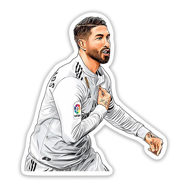 Pegatinas: Sergio Ramos