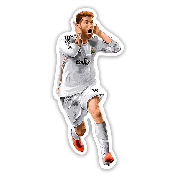 Pegatinas: Sergio Ramos celebration