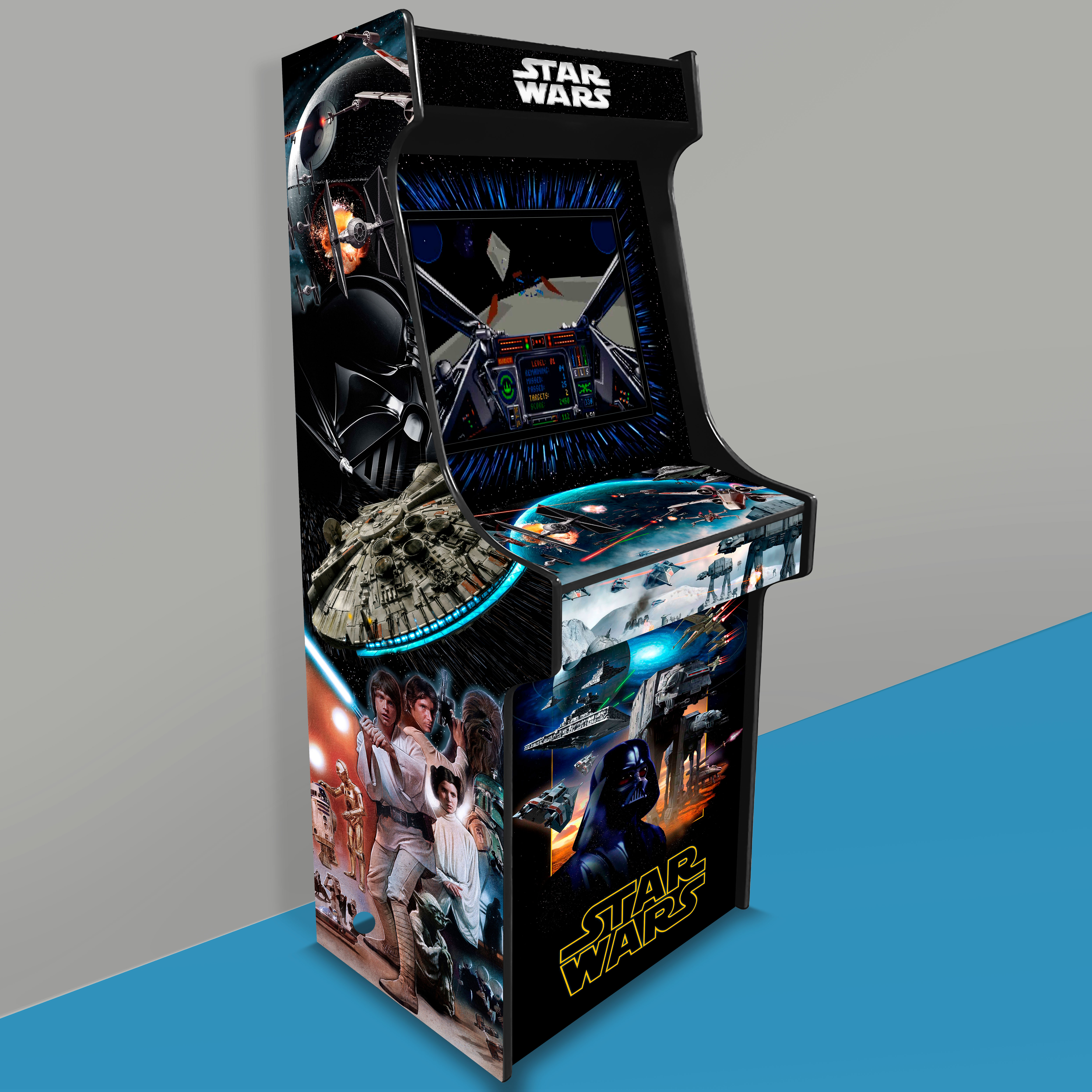 Pegatinas: Kit Máquina Arcade Star Wars