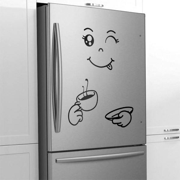 Ideas para renovar el frigorífico con vinilo adhesivo