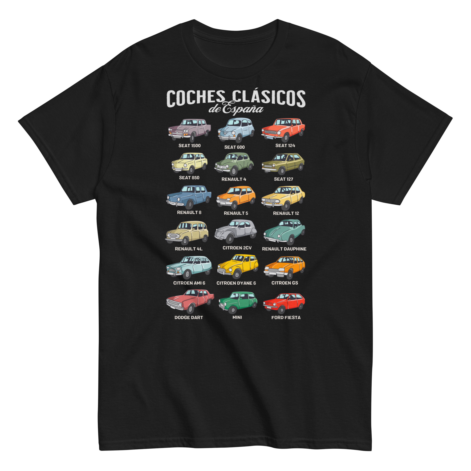 Camisetas: Coches Clásicos De España