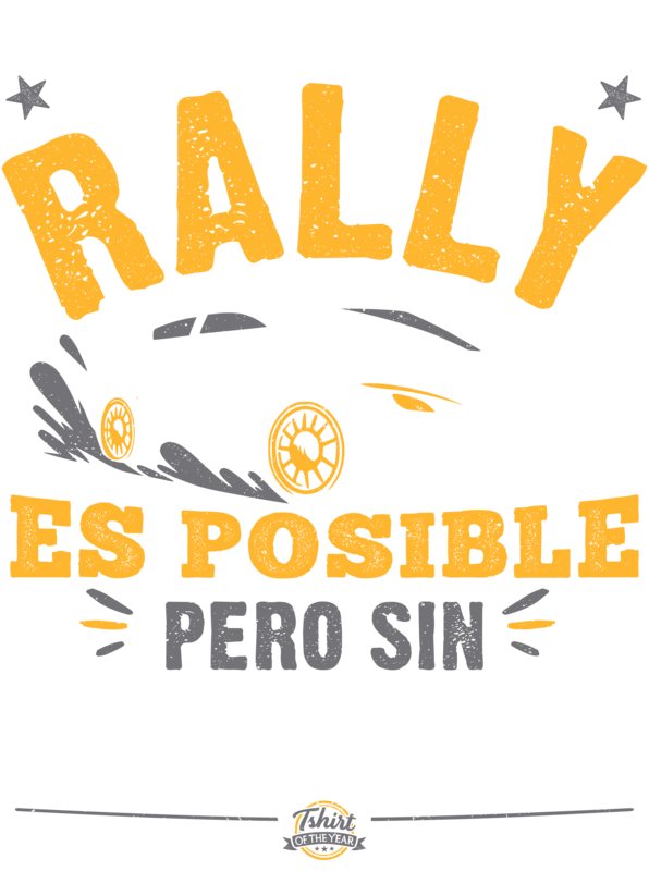 Camisetas: Una Vida Sin Rally No Es Posible Coches