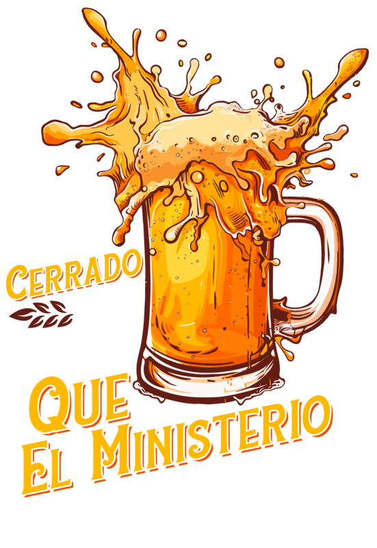 Camisetas: He Cerrado muchos Bares Cerveza