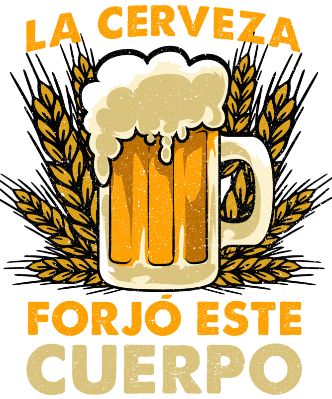 Camisetas: La Cerveza Forjó Este Cuerpo