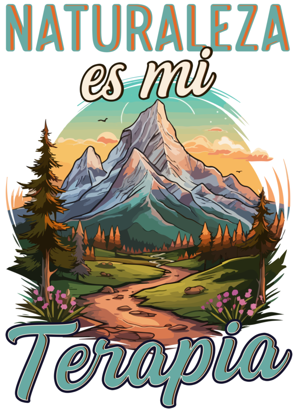 Camisetas: Naturaleza es mi Terapia