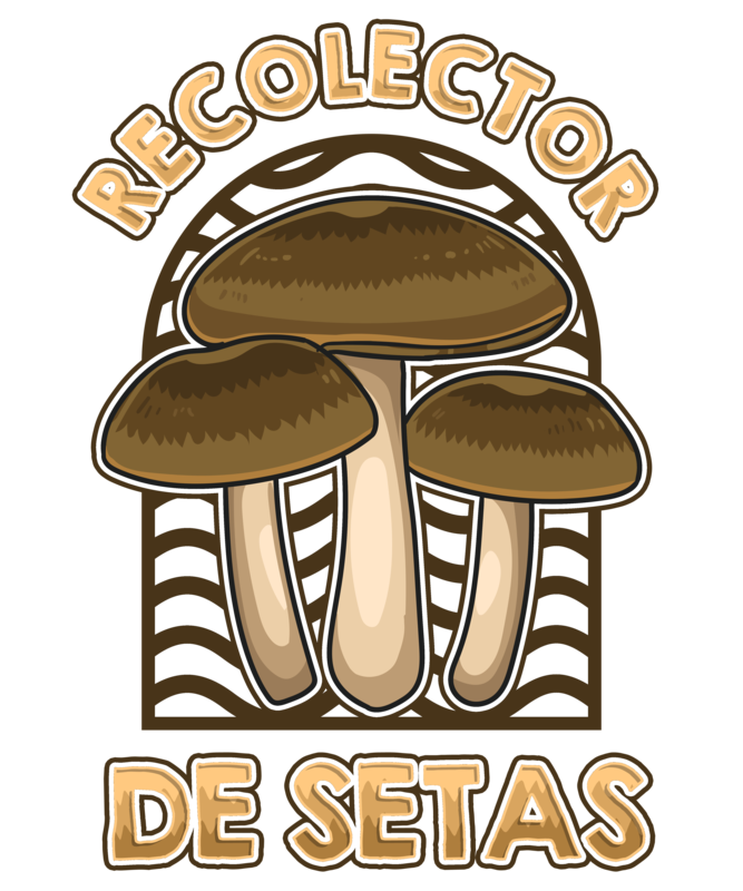 Camisetas: Recolector de Setas en Montaña