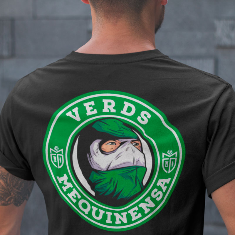 Camisetas: Verds Mequinensa 1922 CDM Hooligans