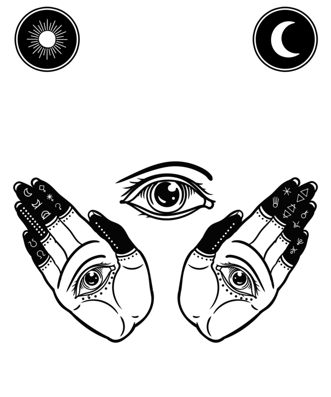 Camisetas: Camiseta Ouija y ocultismo