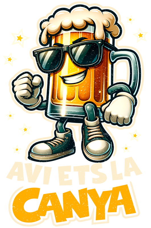 Camisetas: Avi Ets la Canya Cerveza