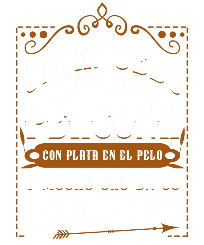 Camisetas: Abuelo con Plata y Oro en el Corazón