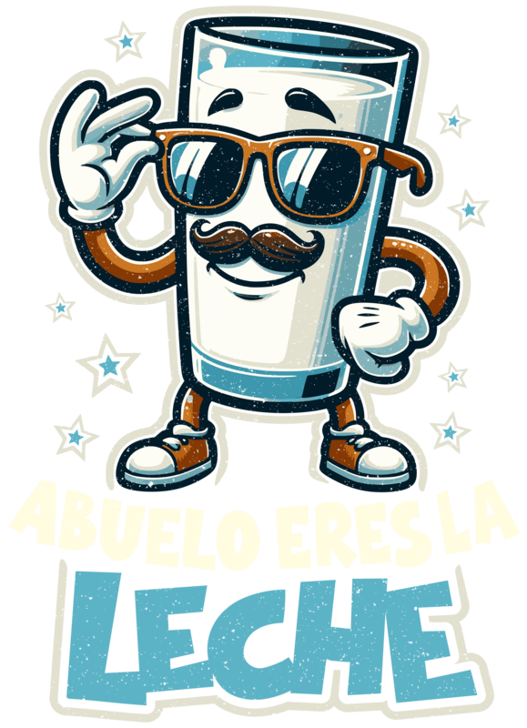 Camisetas: Abuelo Eres La Leche