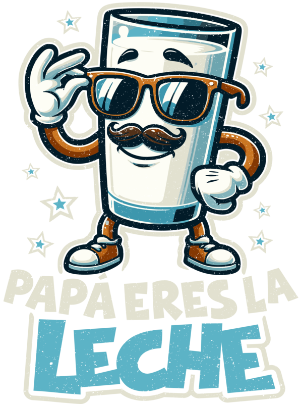 Camisetas: Papá Eres La Leche