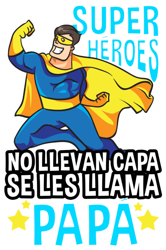 Camisetas: Superhéroe Sin Capa Papá