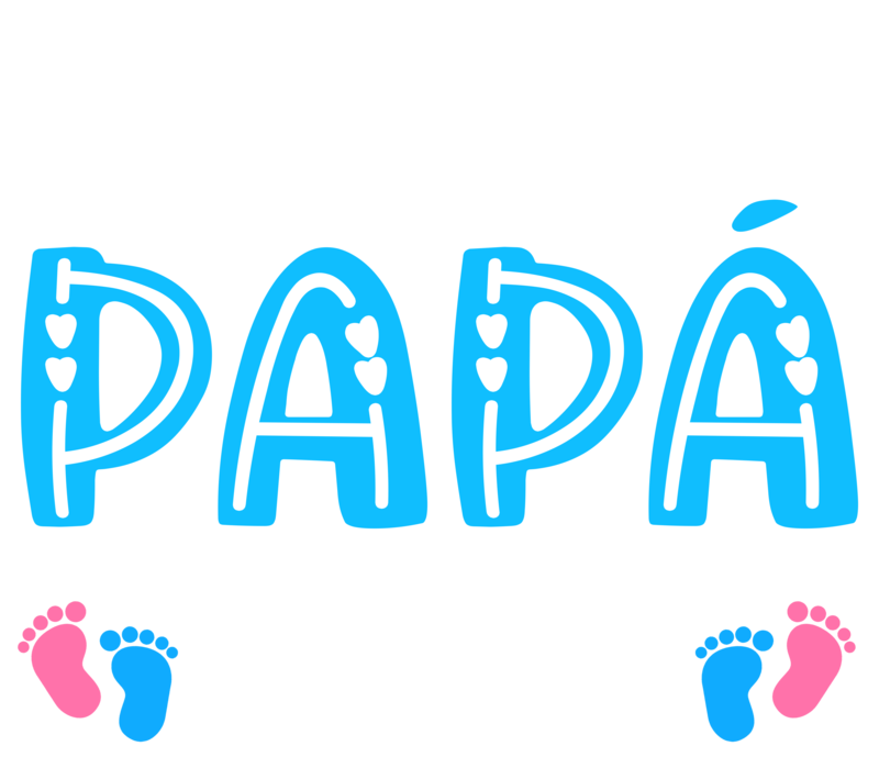 Camisetas: Futuro Papá 2025 Huellas Bebé