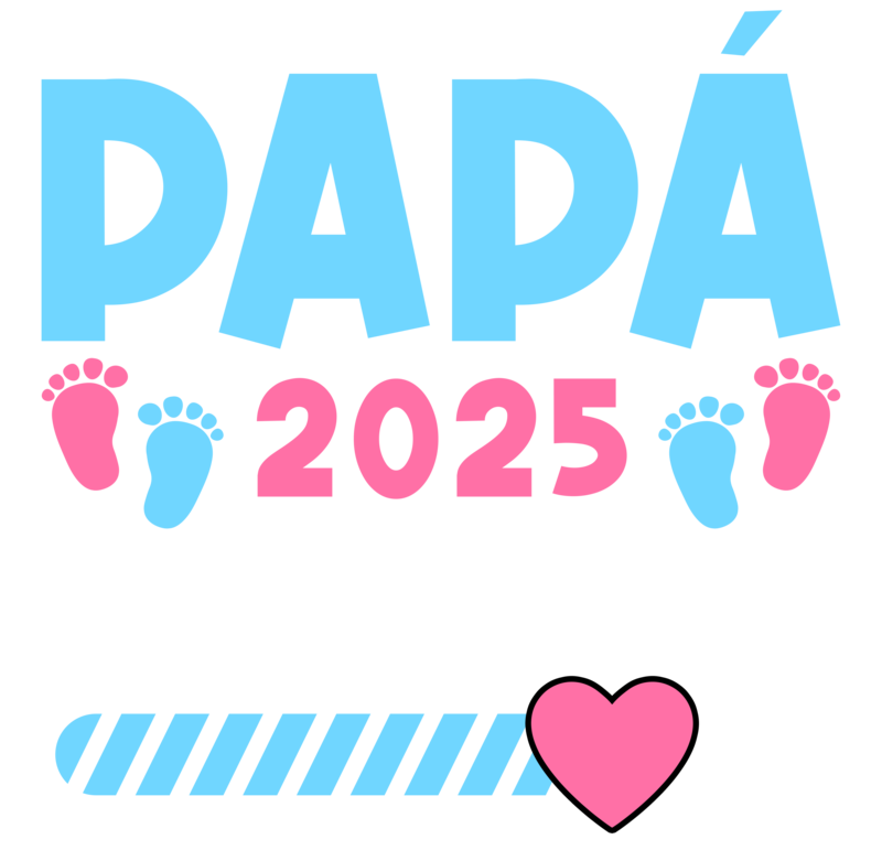 Camisetas: Papá 2025 Cargando Amor