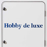 Vinilos autocaravanas: Hobby de luxe 2