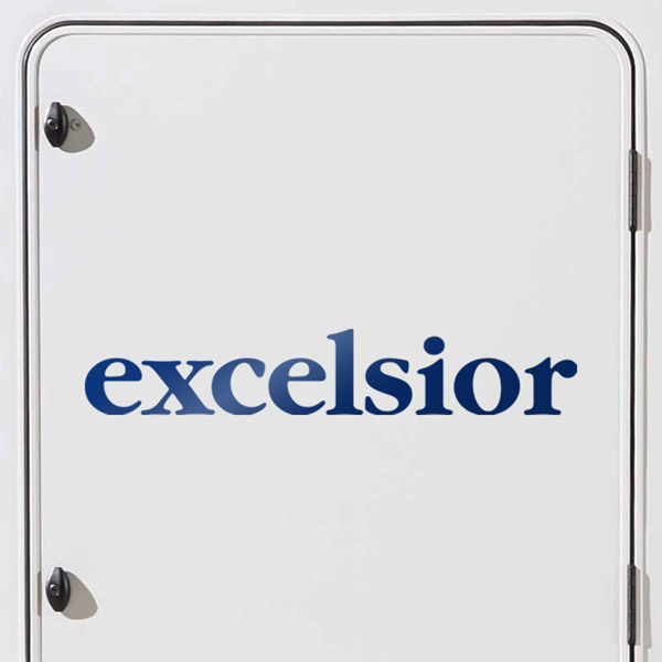 Vinilos autocaravanas: Excelsior