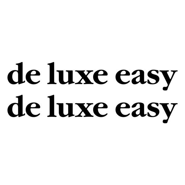 Vinilos autocaravanas: De luxe easy