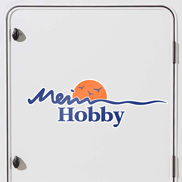 Vinilos autocaravanas: Hobby sol 2