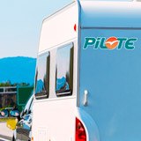 Vinilos autocaravanas: Pilote Turquesa 3